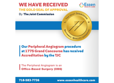 Essen Health Care awarded Peripheral Angiogram Procedure Accreditation from The Joint Commission